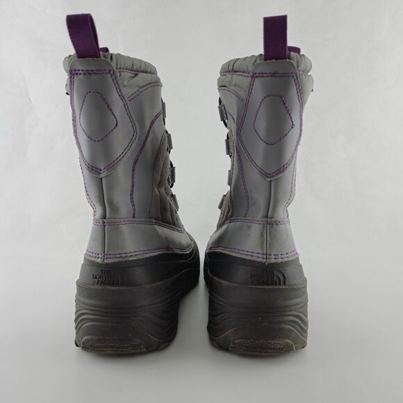 The North Face Girl's Alpenglow IV Lace Insulated Waterproof Winter Boots Size 7 - Picture 7 of 15